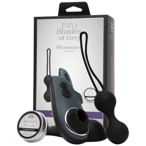 Fifty Shades of Grey & Womanizer Desire Blooms Kit