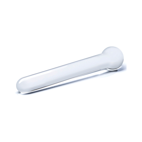 Glas 7" Straight Glass Dildo - Clear - Image 3