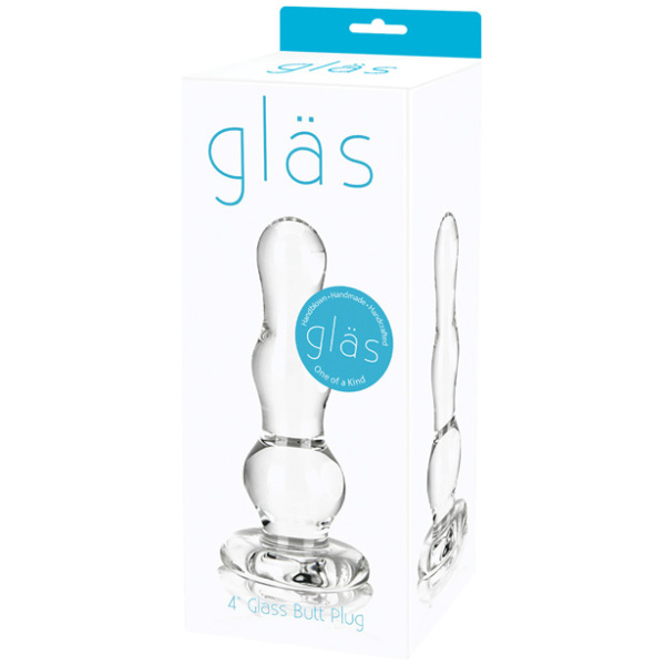 Glas Butt Plug - Clear