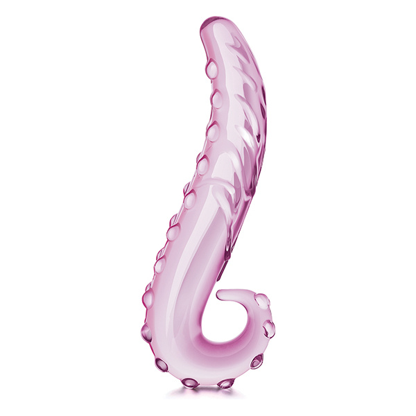 Glas 6" Lick-it Glass Dildo - Pink - Image 2