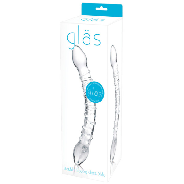 Glas Double Trouble Glass Dildo