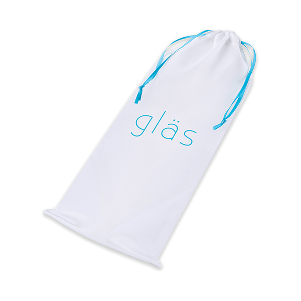 Glas 9.5" Double Play Dual Ended Dildo - Clear - Image 5