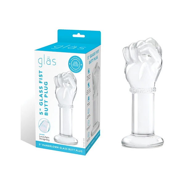 Glas 5" Fist Butt Plug