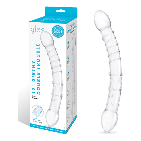 Glas 12" Double Trouble Dildo