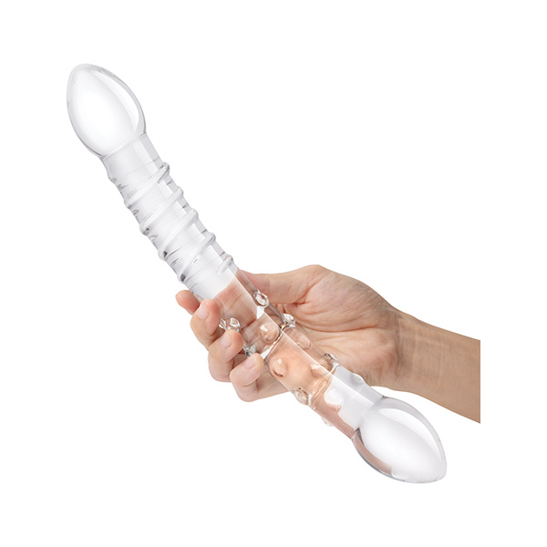 Glas 12" Double Trouble Dildo - Image 4