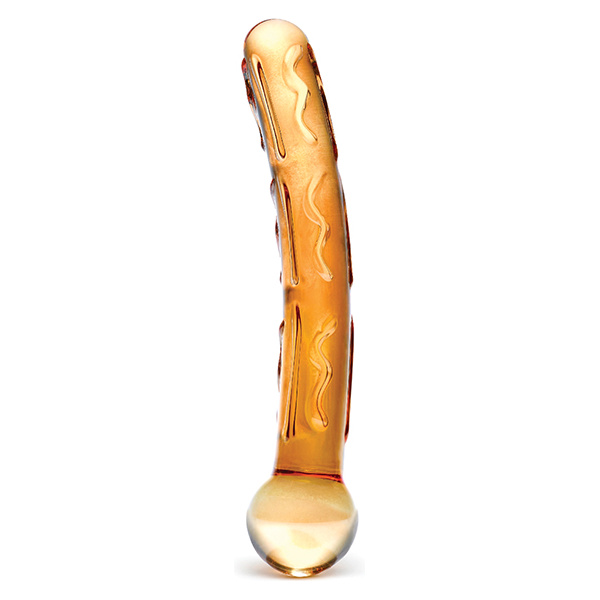 Glas Tickler Dildo - Orange - Image 2