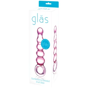 Glas Quintessence Beaded Glass Anal Slider