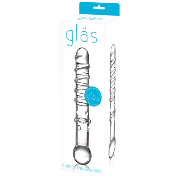 Glas Callisto Glass Dildo - Clear