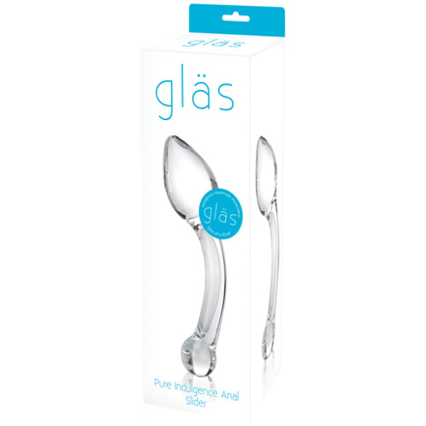 Glas Pure Indulgence Anal Slider - Clear