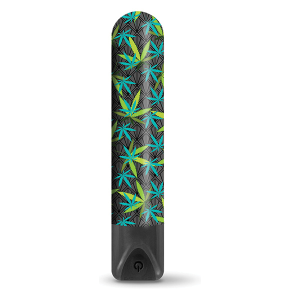 Buzzed 3.5" Rechargeable Bullet - Canna Queen Black - Image 3