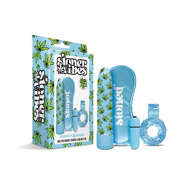 Stoner Vibes Kush & Smush Stash Kit - Blue - Image 2