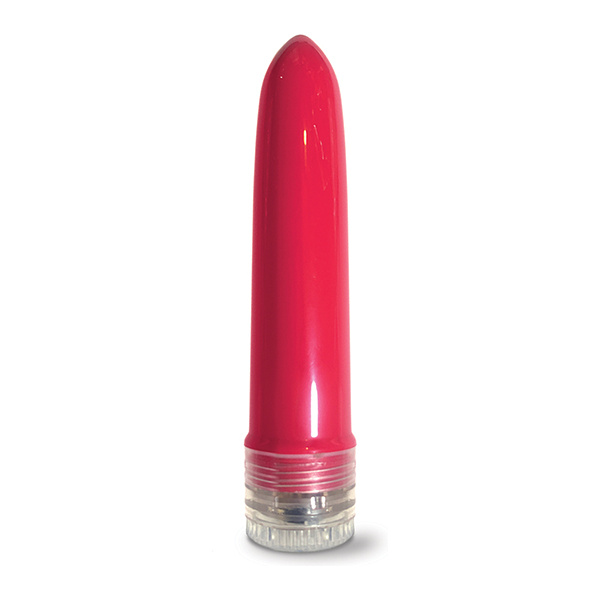 Pleasure Package I Didn't Know Your Size 4" Multi Speed Vibe  - Red - Image 2