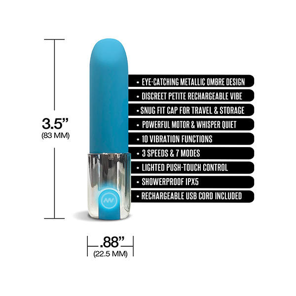 Nixie Smooch Rechargeable Lipstick Vibrator - Image 5