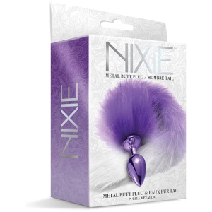 Nixie Metal Butt Plug W/faux Fur Tail