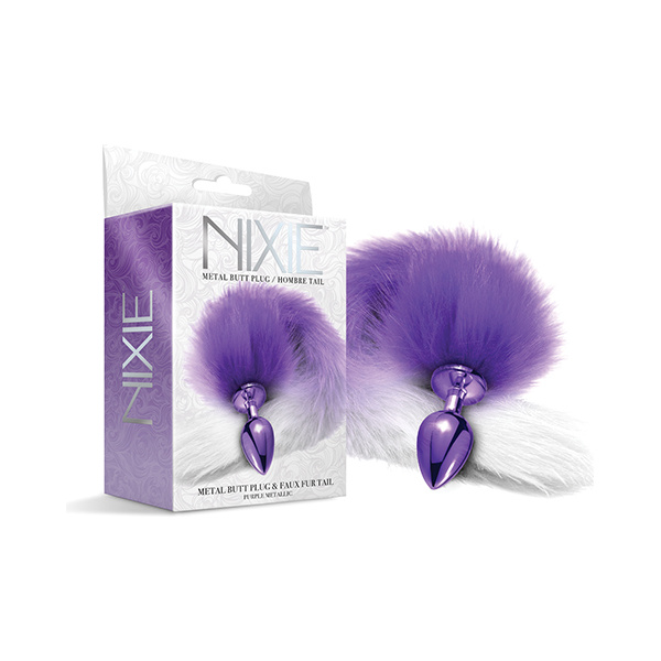 Nixie Metal Butt Plug W/faux Fur Tail - Image 4