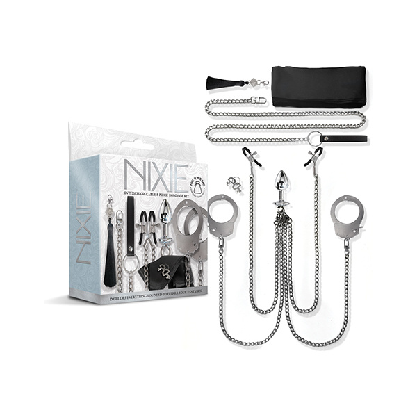 Nixie Interchangeable 8 Pc Bondage Kit