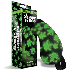 Stoner Vibes Glow in the Dark Blindfold