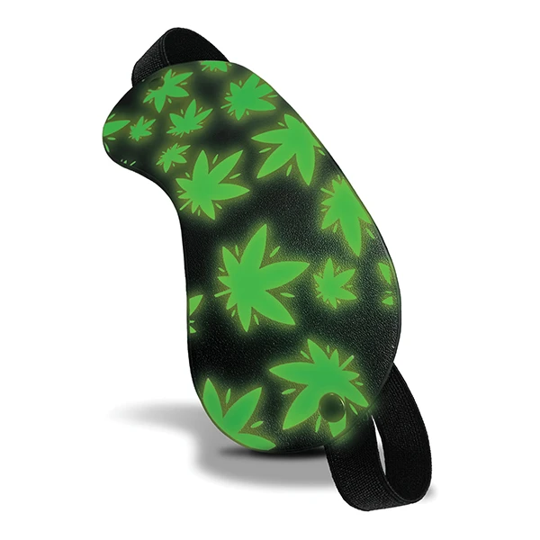 Stoner Vibes Glow in the Dark Blindfold - Image 5