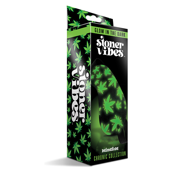 Stoner Vibes Glow in the Dark Blindfold - Image 3