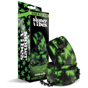 Stoner Vibes Glow in the Dark Ankle Cuffs