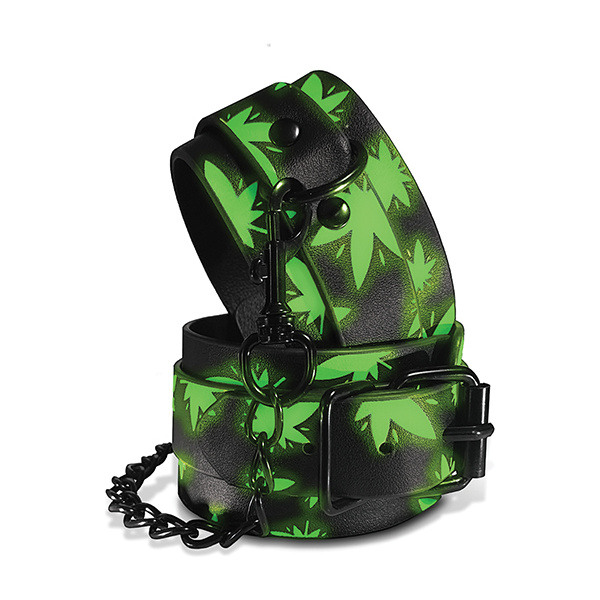 Stoner Vibes Glow in the Dark Ankle Cuffs - Image 2