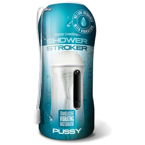 Shower Stroker Vibrating Pussy - Clear