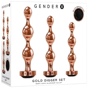 Gender X Gold Digger Set - Rose Gold-Black
