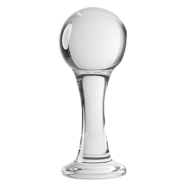 Gender X The Baller  Glass Plug - Clear - Image 3