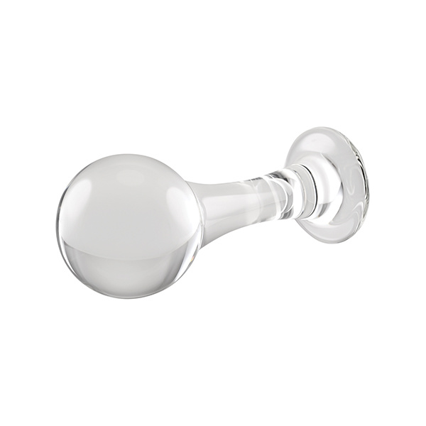 Gender X The Baller  Glass Plug - Clear - Image 4