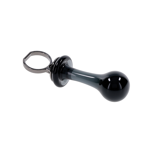 Gender X Blow Pop Glass Anal Plug - Black - Image 3