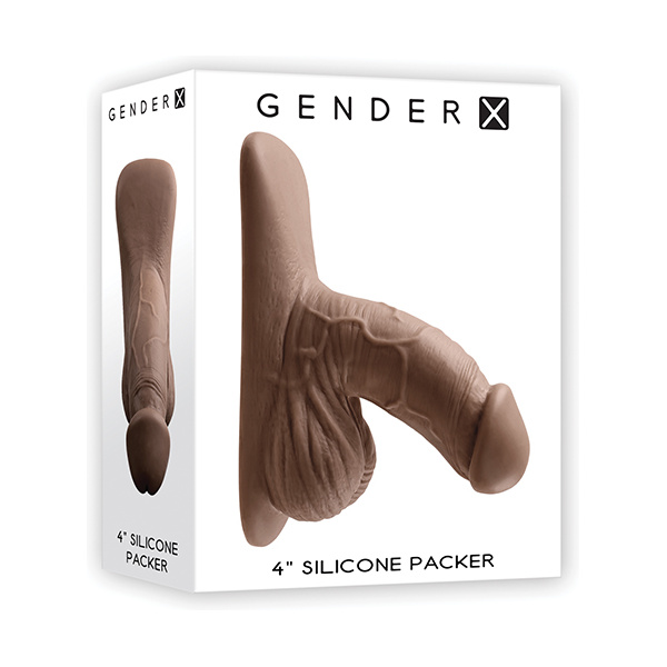 Gender X 4" Silicone Packer - Dark