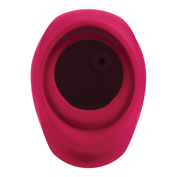 Gender X Body Kisses Vibrating Suction Massager - Red-Black - Image 5