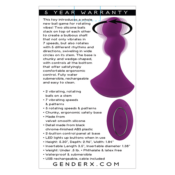 Gender X Ball Game - Purple - Image 3