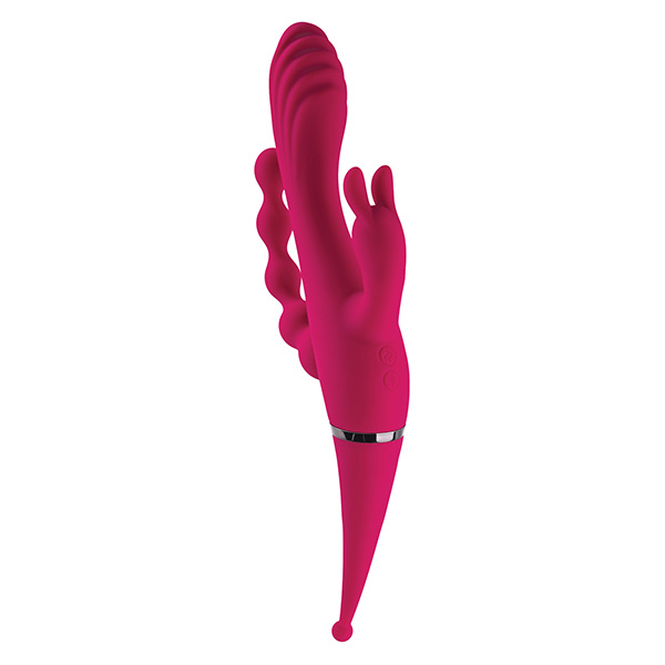 Gender X Four by Four Vibrator - Burgundy - Image 5