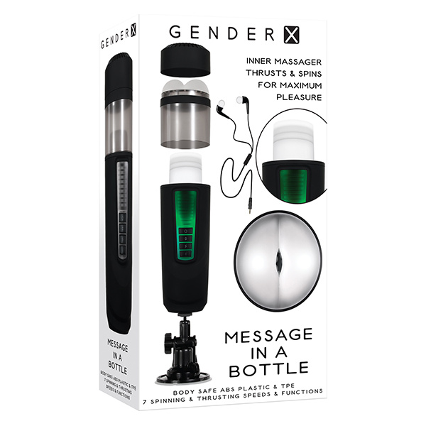 Gender X Message In a Bottle - Black