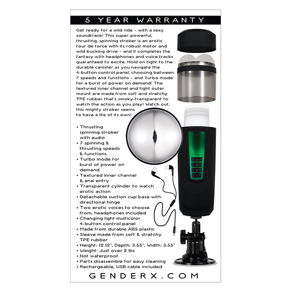 Gender X Message In a Bottle - Black - Image 5