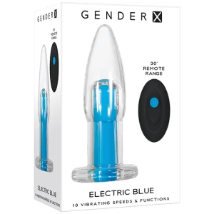 Gender X Electric Blue - Clear-Blue