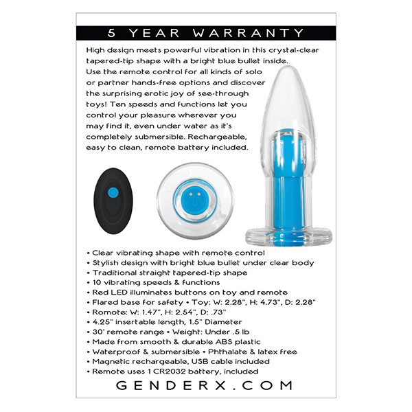 Gender X Electric Blue - Clear-Blue - Image 5