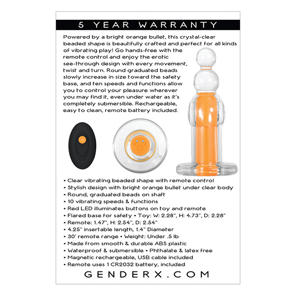 Gender X Orange Dream - Clear-Orange - Image 5