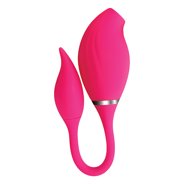 Sweet Sex Horny Helper Vibration & Suction Vibe - Magenta - Image 2