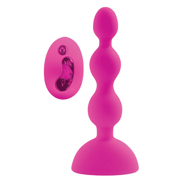 Sweet Sex Nookie Nectar Beads Vibe w-Remote - Magenta - Image 2