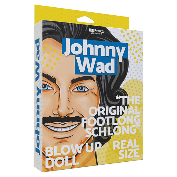 Johnny Wad w-Large Penis Blow Up Doll