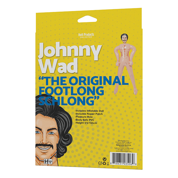 Johnny Wad w-Large Penis Blow Up Doll - Image 2