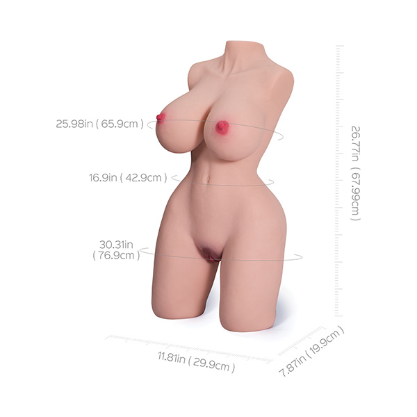 Saffron Huge Breast Adult Torso Sex Doll - Image 2