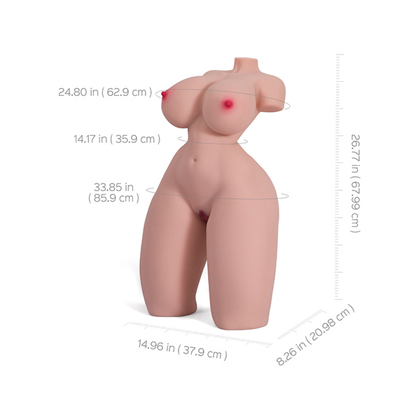 Mara Realistic Chest & Buttocks Adult Torso Sex Doll - Image 4