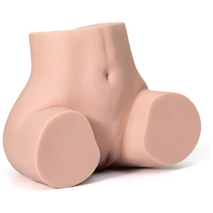 Peach Realistic Butt w-Vagina Anal Sex Doll Torso