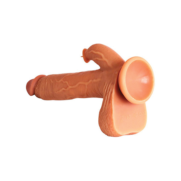 Justin 6.5" Silicone Thrusting Dildo Licker - Image 3