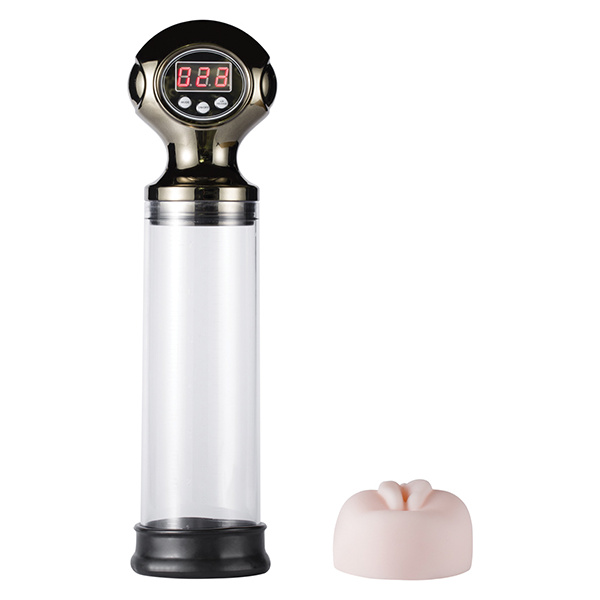 Pipe Male Masturbation Cup Penis Enlargement Pump - Clear - Image 5
