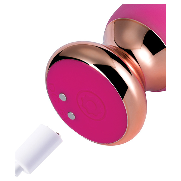 Rose Twister Hands-Free Remote Vibrating Anal Plug - Image 4