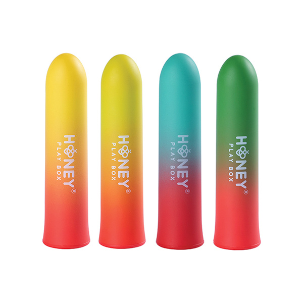 Fantasy Color Gradient Bullet Vibrator - Yellow - Image 4